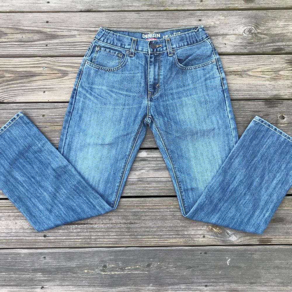 Levi's 218 Blue Straight Leg Jeans for Girls